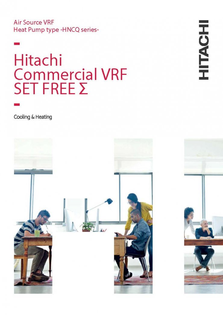 Hitachi VRF Sigma Model (เครื่องปรับอากาศฮิตาชิ)